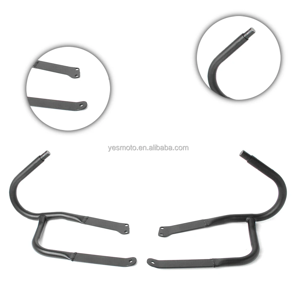 Black Engine Guard Front Lower Crash Bar Protection for BMW R 1200 RT 2005 2006 2007 2008 2009 2010 2011 2012 2013