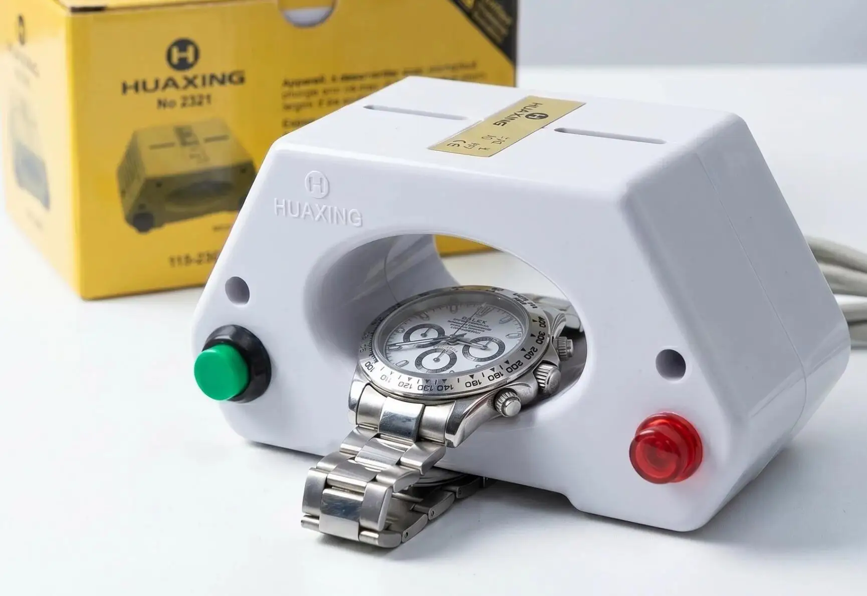 Mechanical Wristwatch Demagnetizer Watch Demagnetizing Watch Time Adjusting Watchmaker Watch Repair Tool Accessories EU/US Plug