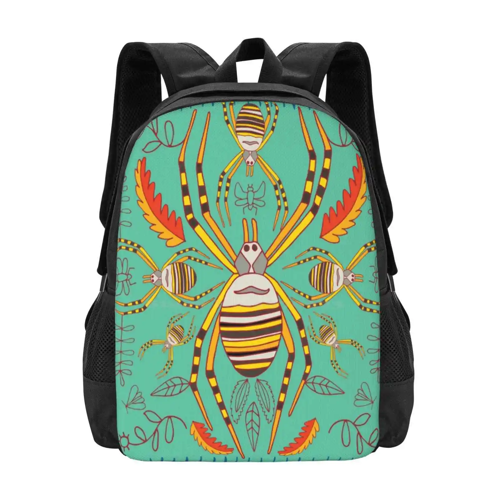 Spiderart 1 Hot Sale Schoolbag Backpack Fashion Bags Spiderart Beauty Of Nature Pop Culture Art Styles Into The Wild Animals