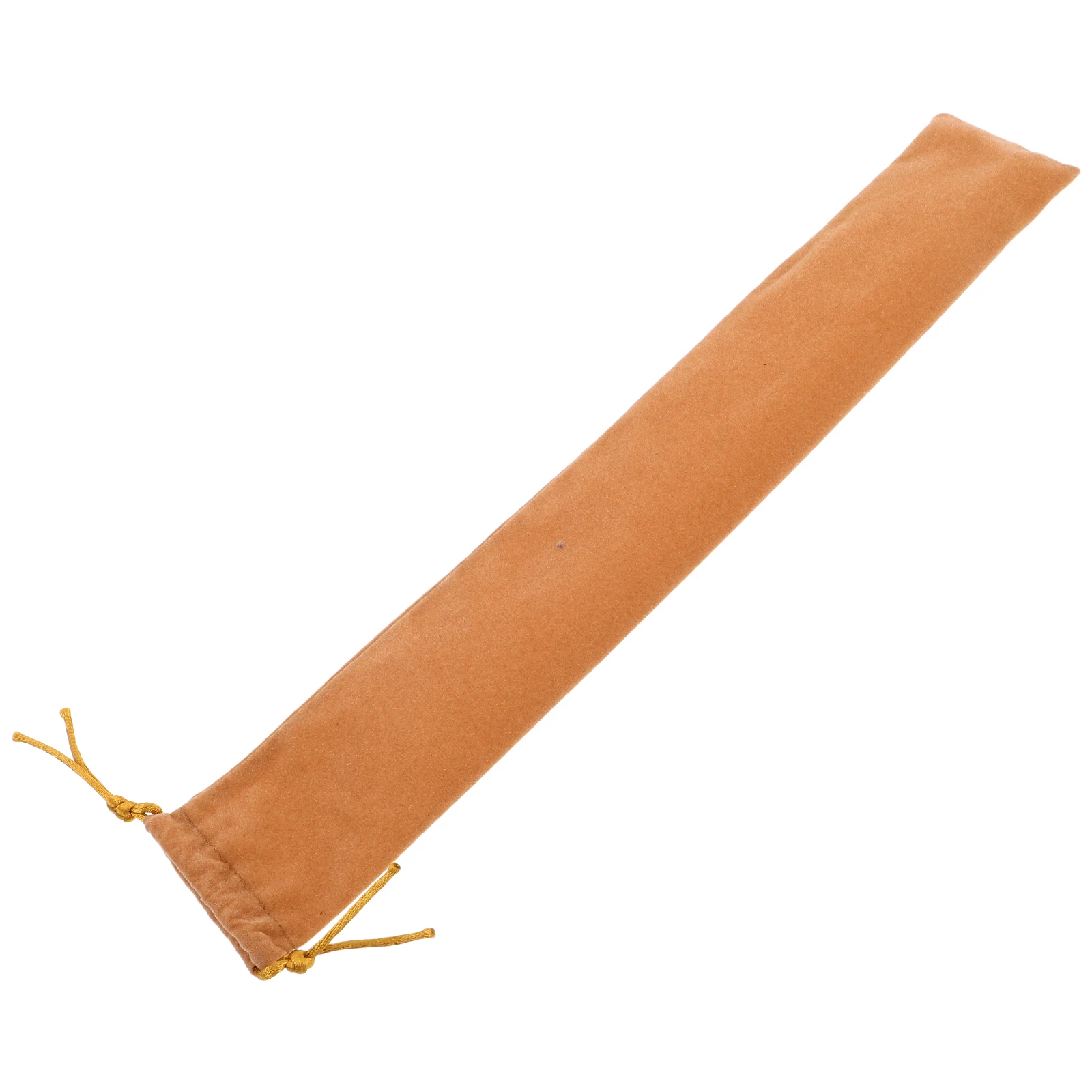 

10Inch Fan Packaging Bag DarkBrown Foldable Pouch Portable Travel Storage Protective DustBag ForFans SmallVelvet Bags