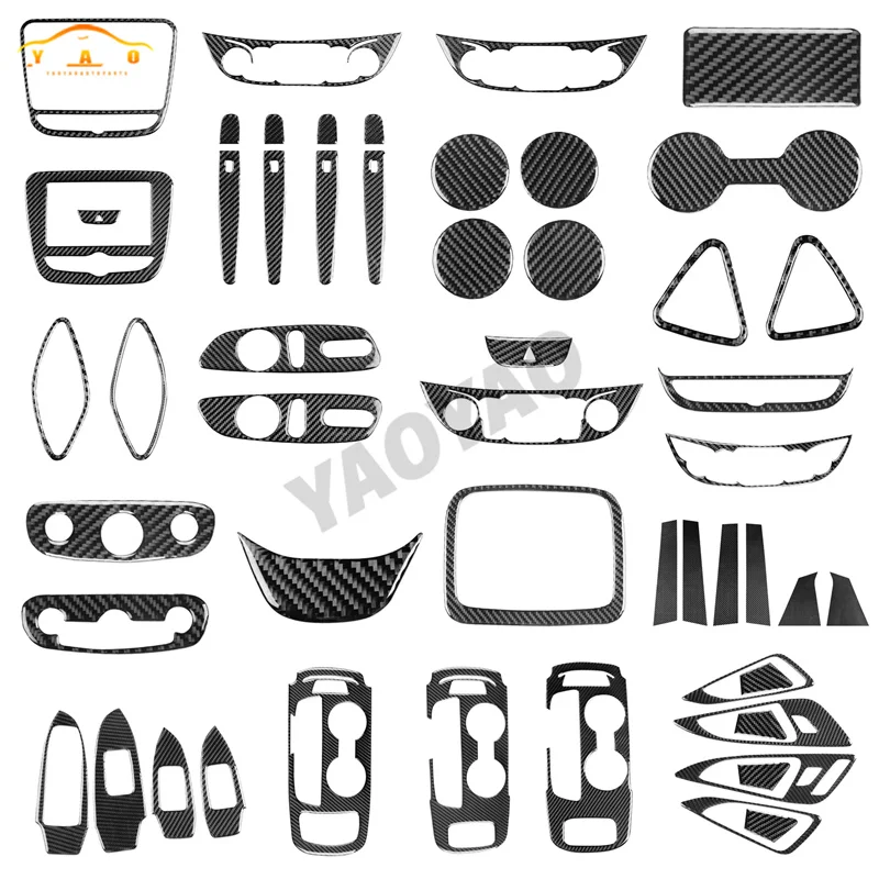 

Carbon Fiber For Chevrolet Malibu 2016-2022 Central Control Gear Shift Panel Car Inside Sticker Interior Accessories