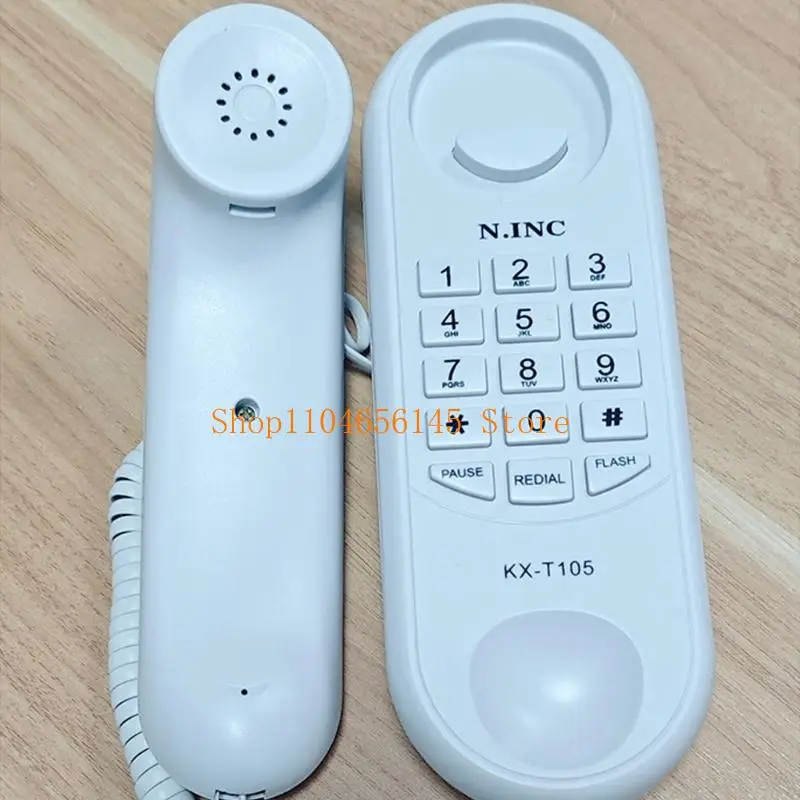 5asd Clear Communication Wall mounted Landlines Telephone for Hotel Room Bathrooms