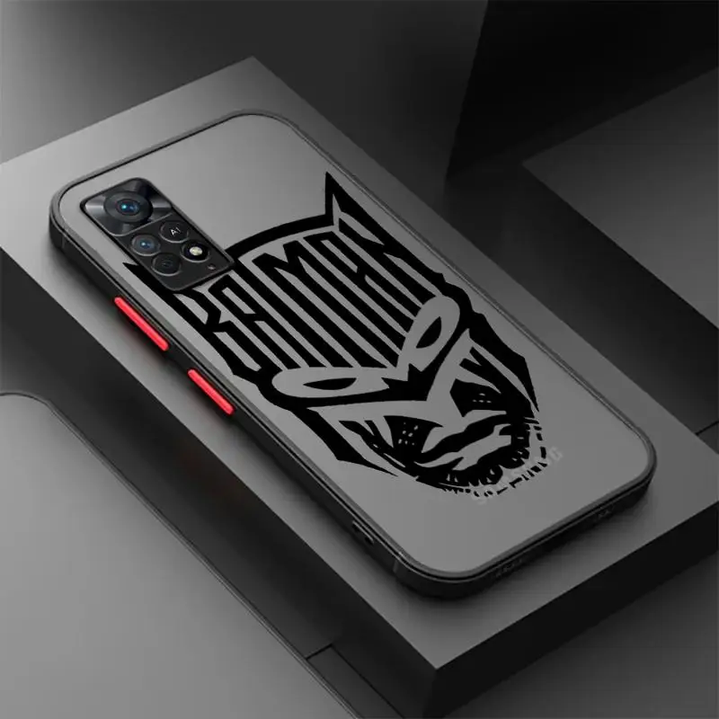 phone case for Redmi note 13 9 12 pro plus 10 5G 8t 11pro 12s 7 k40 Los casos matte frosted fundas Marvel Punisher Spider-Man