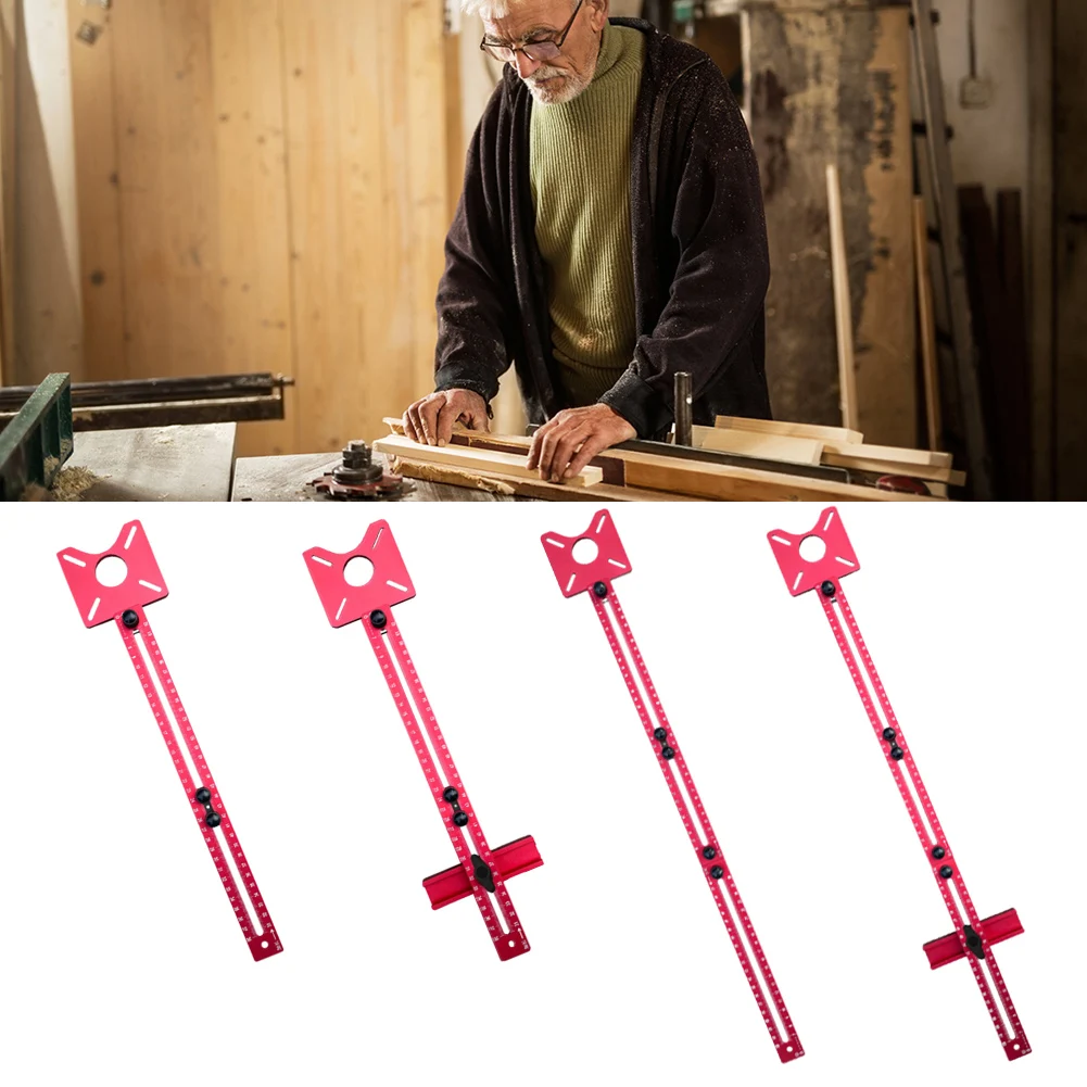 Router Frezen Groefbeugel Aluminium Universele Router Tafel Inzetplaat met Basis Timmerwerk Cirkel Snijden Gids Board