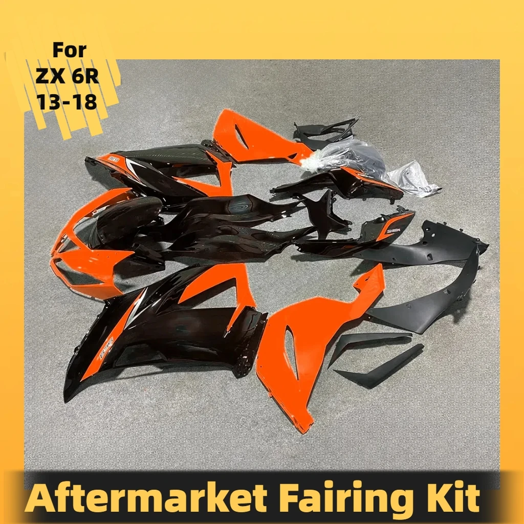 

Обтекатели для Kawasaki ZX6R 636 2013 2014 2015 2016 2017 2018, комплект обтекателя для кузова, обтекатель мотоцикла ZX6R 13 14 15-18