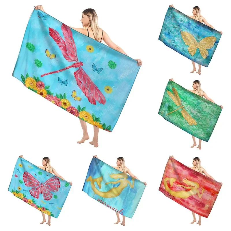 Hawaiian style bathroom adult soft bath towel sauna large beach towel modern fitness towel hotel women's shower quick drying