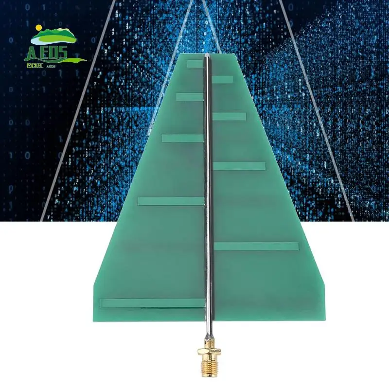 

AED5-UWB Сверхширокополосная периодическая антенна 1,35 ГГц - 9,5 ГГц Многофункциональный удобный практичный портативный модуль