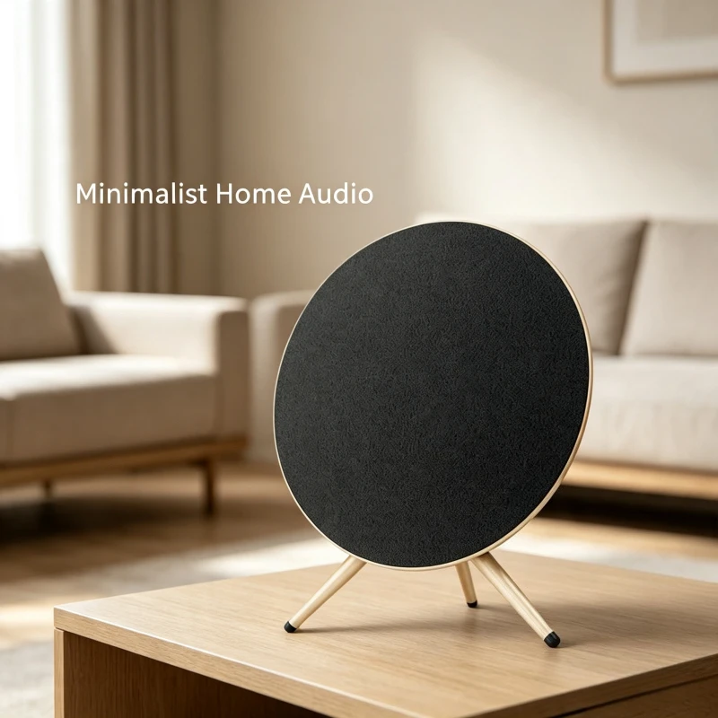Shaped Bluetooth Speaker High Power Subwoofer Portable Wireless Bracket Audio For Home Desktop And Outdoor Use