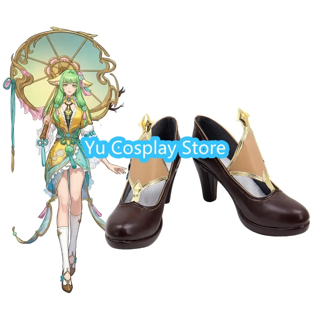 

Honor of Kings Gongsun Li Cosplay Shoes Boots King of Glory Game Anime Custom Made Women Girls Halloween Party Costume Prop