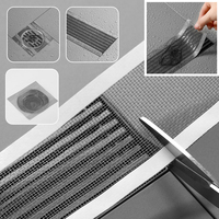 10m Bathroom Shower Floor Drain Anti Clogging Filter Screen Kitchen Sink Sewer Outfall Stopper Self-adhesive Stickers Net