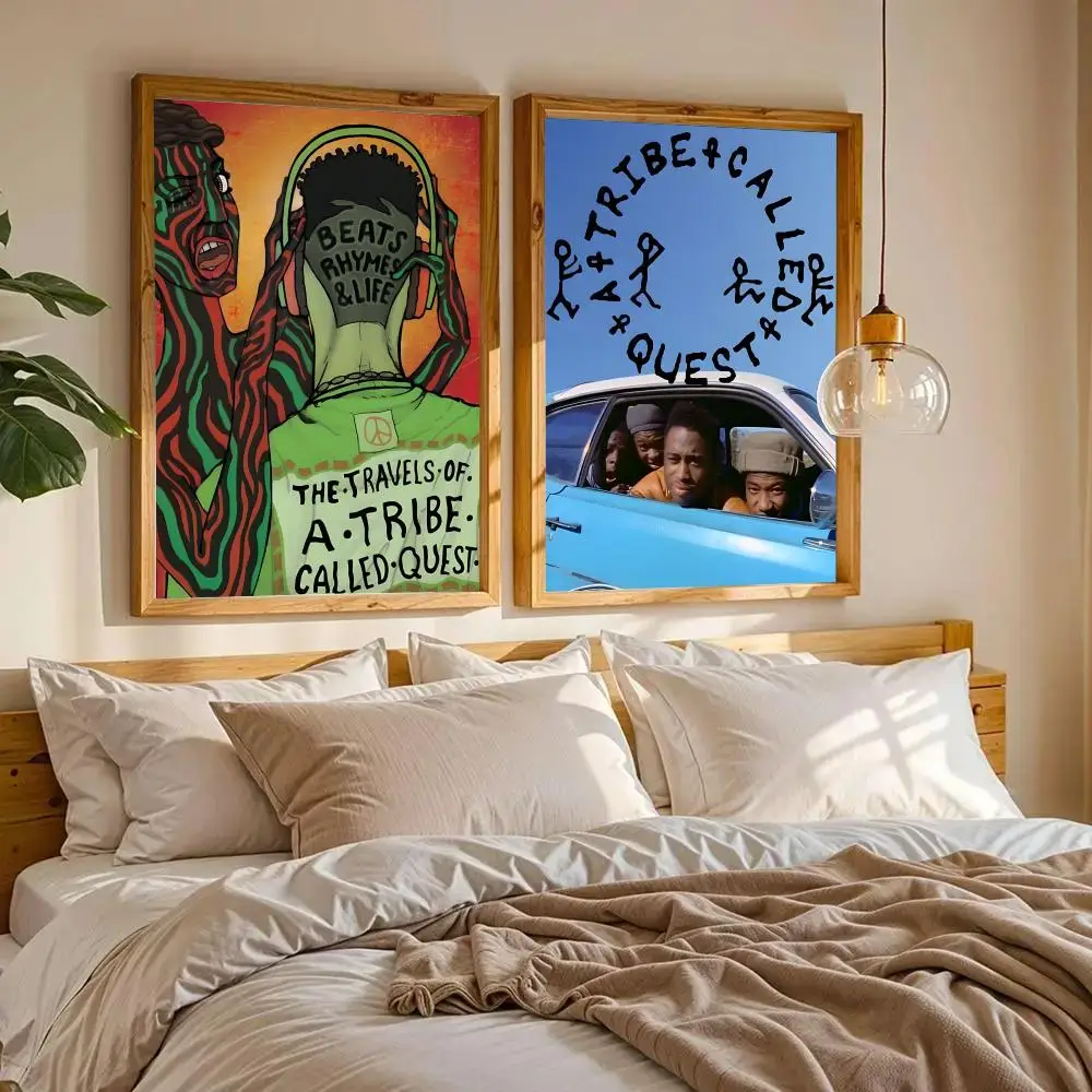 A Tribe Called Quest Poster Wall Art Wall Stickers Home Living Room Bedroom Bar Office Decor Prints Personalized Gift