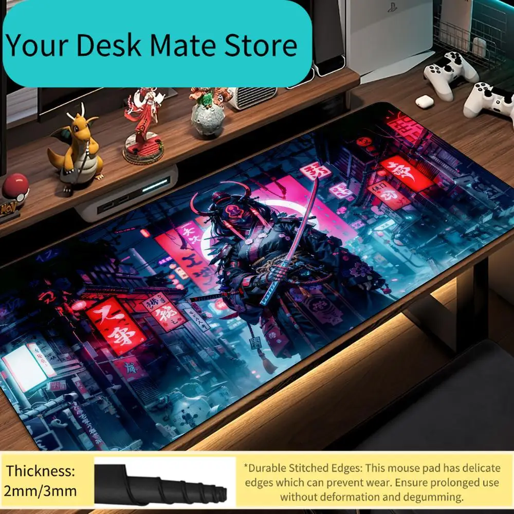 Printed Mouse Pad with Number 1, SYM20, Letter V, Chinese Characters Fu, Yin, Kuai Men, Fen, Shou and Number 0 - Non-Slip Rubber