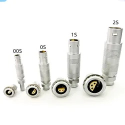 Compatible FFA ERA 00S 0S 1S 2S 3S Unipole Coaxial 250 275 Stepped Inserts contact 2 3 4 5 6 8 9 10 pin Circular male Connector