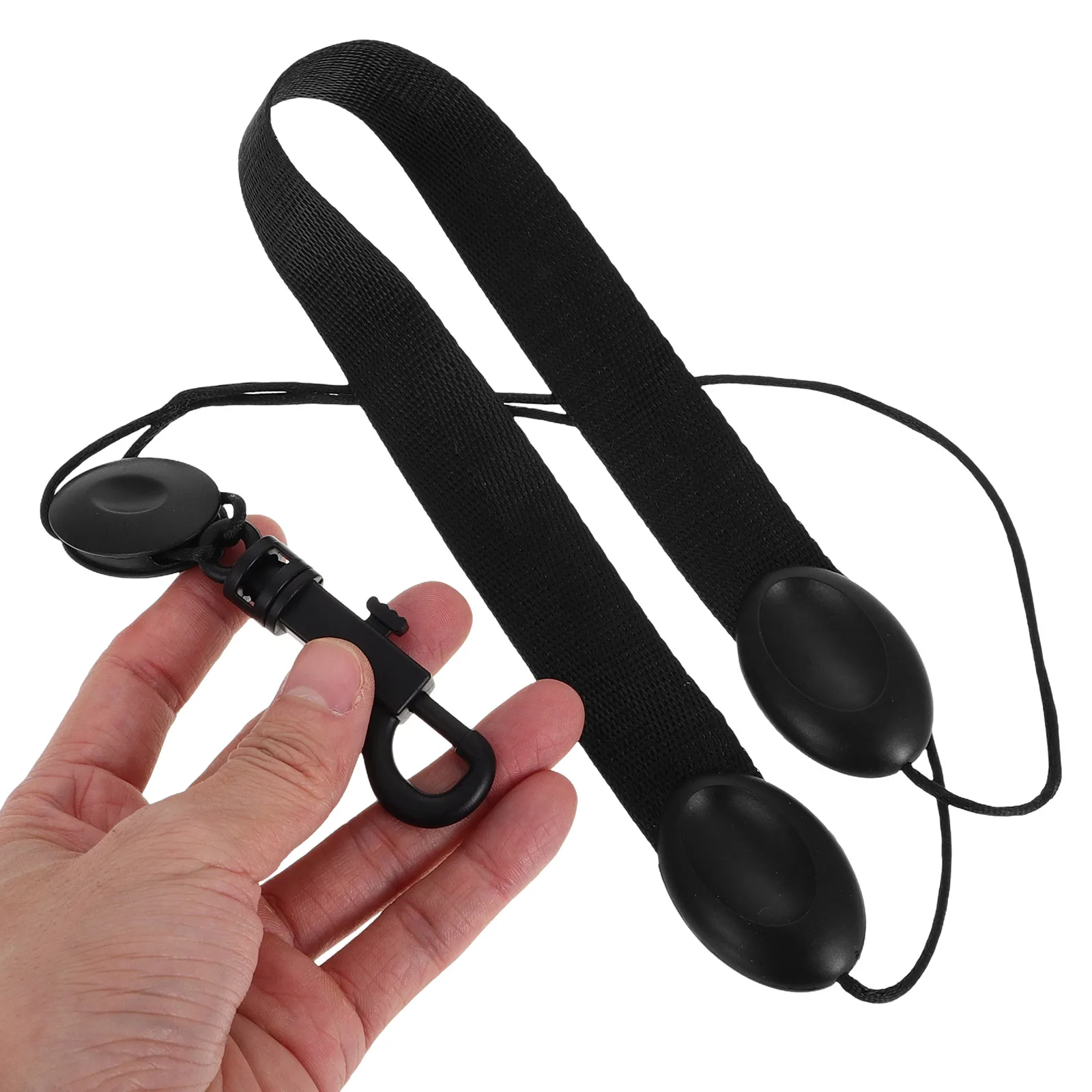 나일론 클라리넷 넥 스트랩 조절 가능한 패딩 서포트 색소폰 악기용 장시간 사용 가벼운 휴대용 안전한 착용감