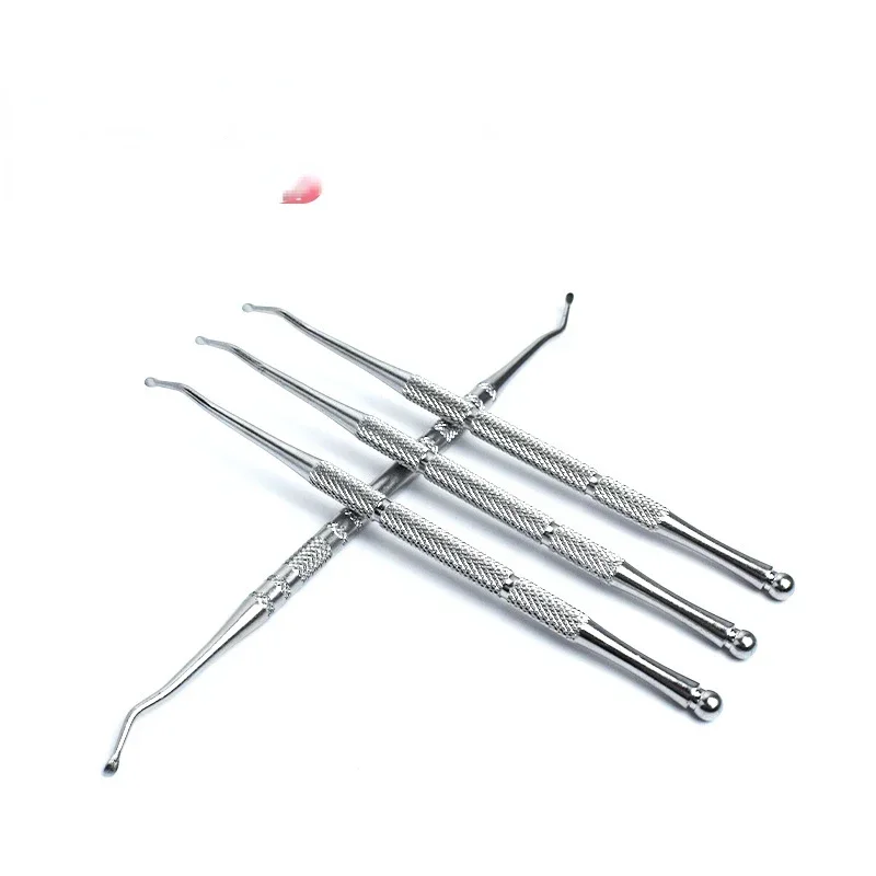 Toe Nail Care Hook Ingrown Double Ended Ingrown Toe Correction Lifter File Manicure Pedicure Toenails Clean Foot Care Tool