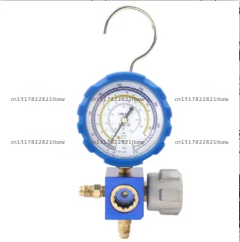 Air Conditioning Pressure Gauge with plus Refrigerant R22 R134 R410A R407C Snow Gauge for HVAC Repair Tools