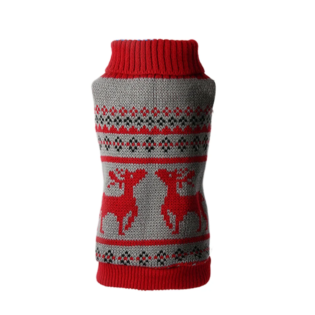 

Pet Sweater Red Clothes Halloween for Special Occasions Party Dog Outfits Puppy Fashion Christmas Pets
