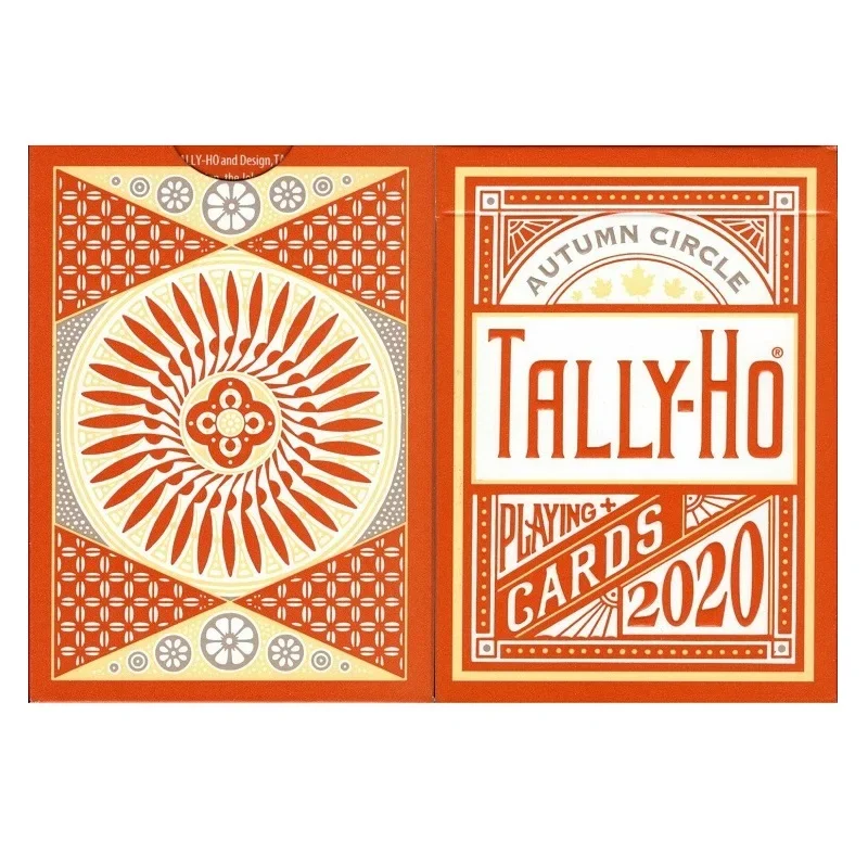 Tally-Ho Autumn Circle Back Playing Cards Deck USPCC Collectible Poker Entertainment