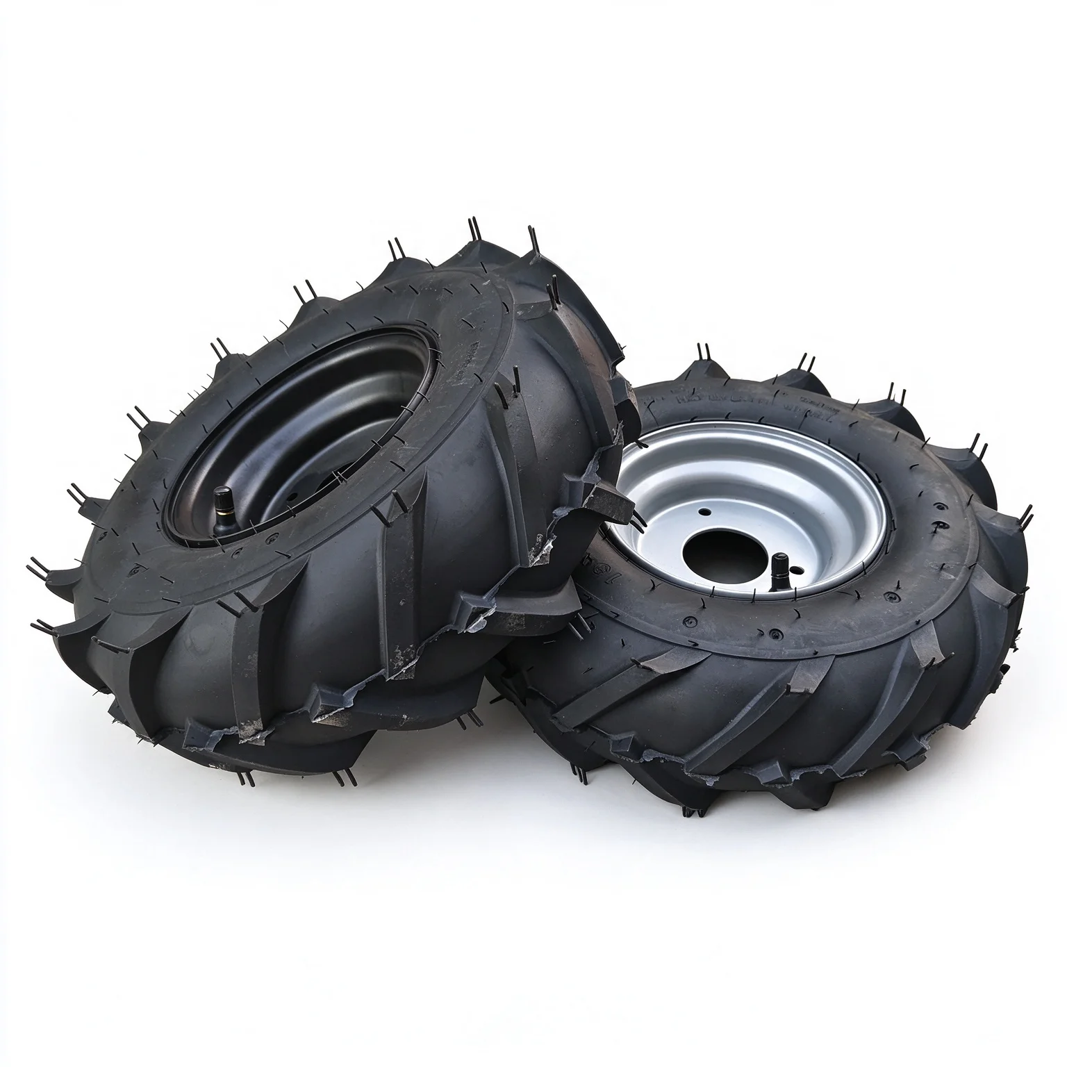 New Go Kart Tire Advanced Shoulder Traction Technology Rubber Puncture Proof Lawn Mower Tire Assembly Abrasion Proof for Cart