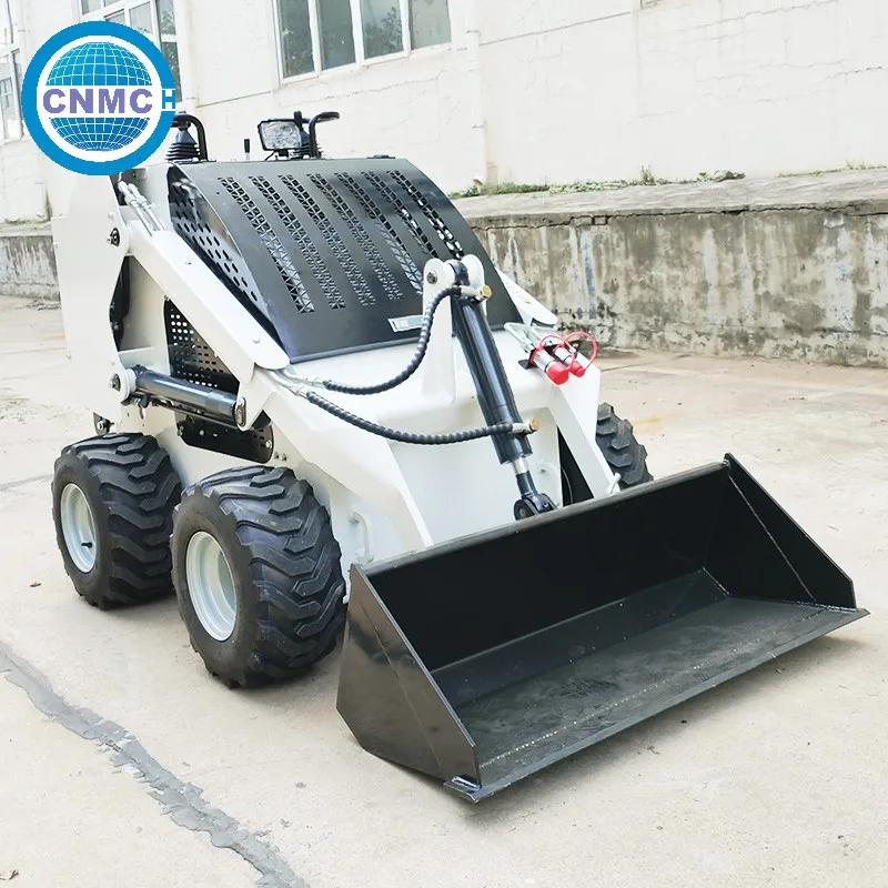 CNM-T460 Wheel Skid Steer Loader Compact Stand-on Mini Skid Steer Loader CE EPA Certified Customized Skid Steer for Farm