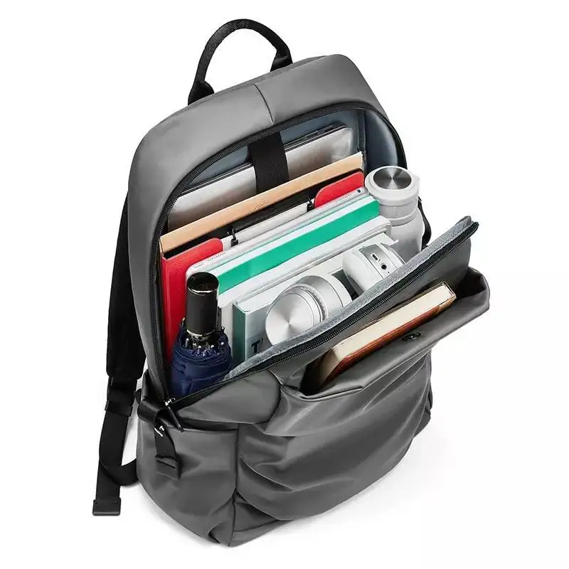Fashionable And Simple Backpack, Men's Business Laptop Bag, Large Capacity, Splash-proof, Suitable For Daily Commuting, Travel