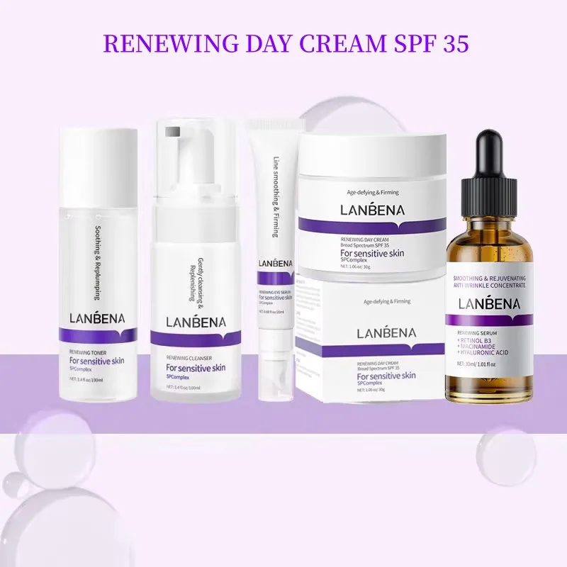 LANBENA  Retinol Facial SkinCare Set 5-Piece High End Skincare Set