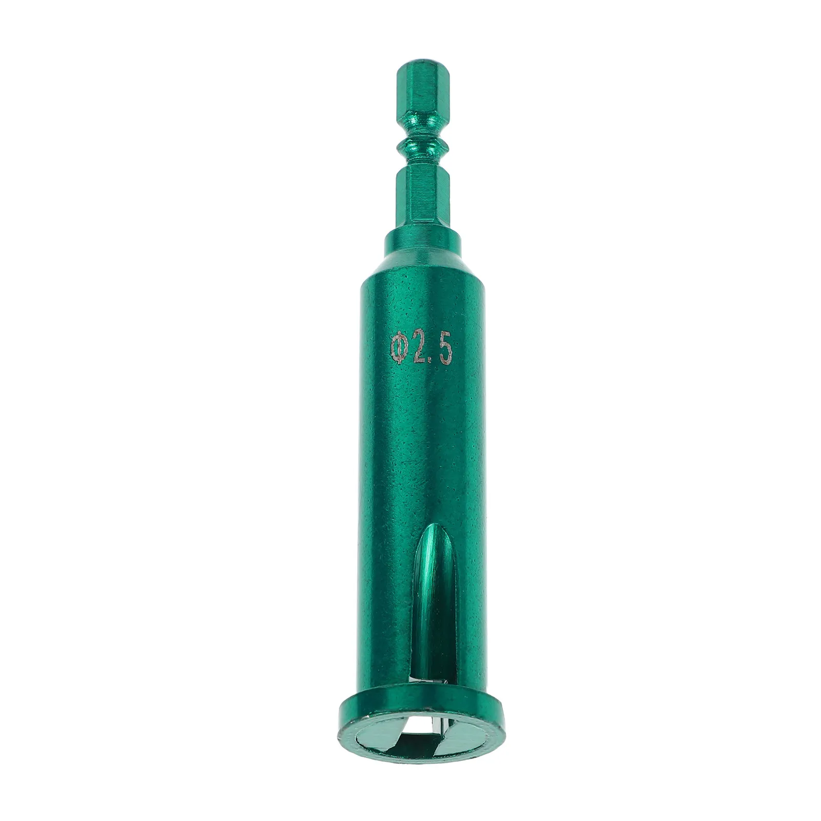 Hex Shank Wire Connector for Drill Machine Wire Stripping and Twisting Tool 2.5 Cm2 Cable Size Fast Secure Joining Green
