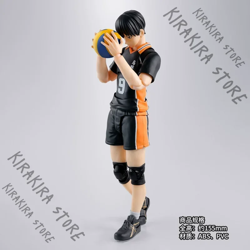 

Haikyuu!! Tobio Kageyama Official Genuine Peripheral Joints Action Figures Garage Kits ABS PVC Model Kit Ornaments Gifts
