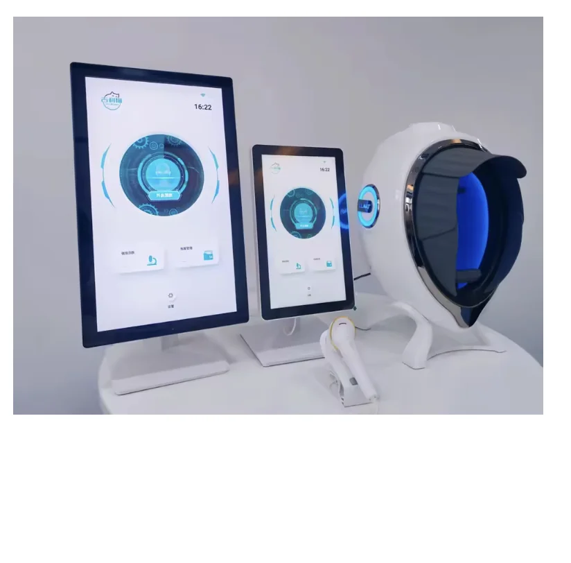 

Comprehensive Skin Analysis 3D AI Facial Skin Analyzer Detects and Diagnosis Skin Problem with 8-Spectrum Professional Analysis