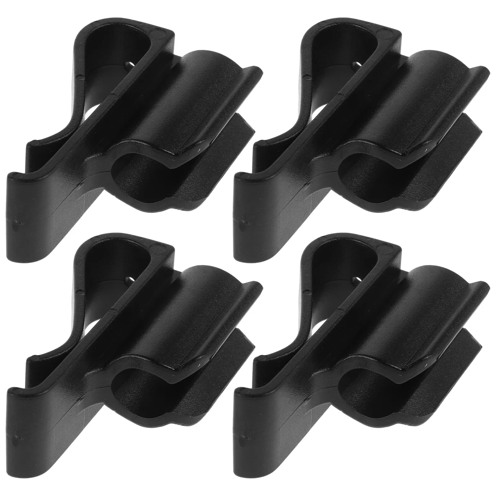 

10 Pcs Putter Clip Durable Secure Holder for Bag Putter Holder For Outside Golf Bag Travel Black Storage Organizer Golf Club