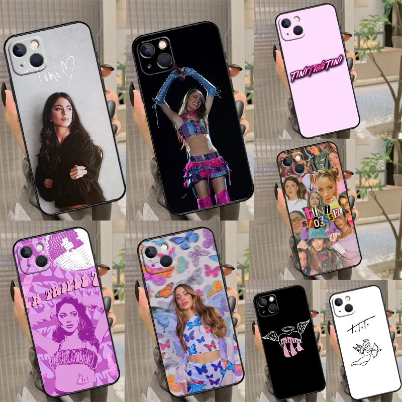 Tini Stoessel Case For iPhone 12 13 Mini 11 14 Pro Max XS X XR Plus 15 16 Pro Max Cover