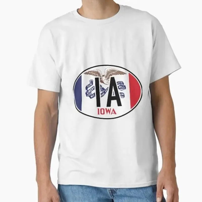 Iowa Vehicle Registration Code Classic T Shir Shirt Made in US AUS Size S 2XL
