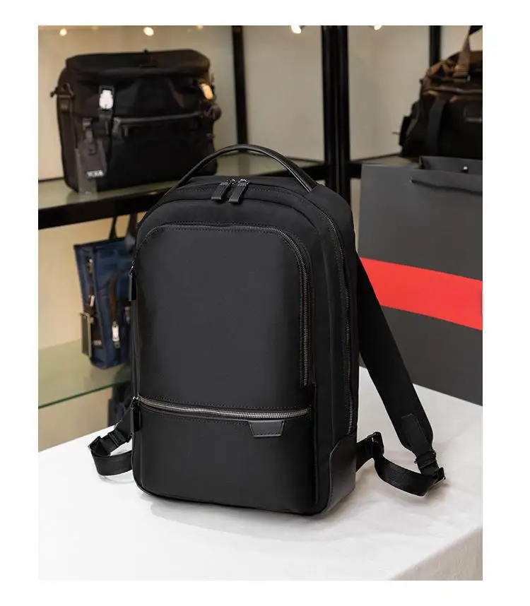 حقيبة ظهر للمغامرة للشباب - حقيبة نهارية سوداء أنيقة مع نسيج مقاوم للطقس للنزهات والاستكشاف 6602011