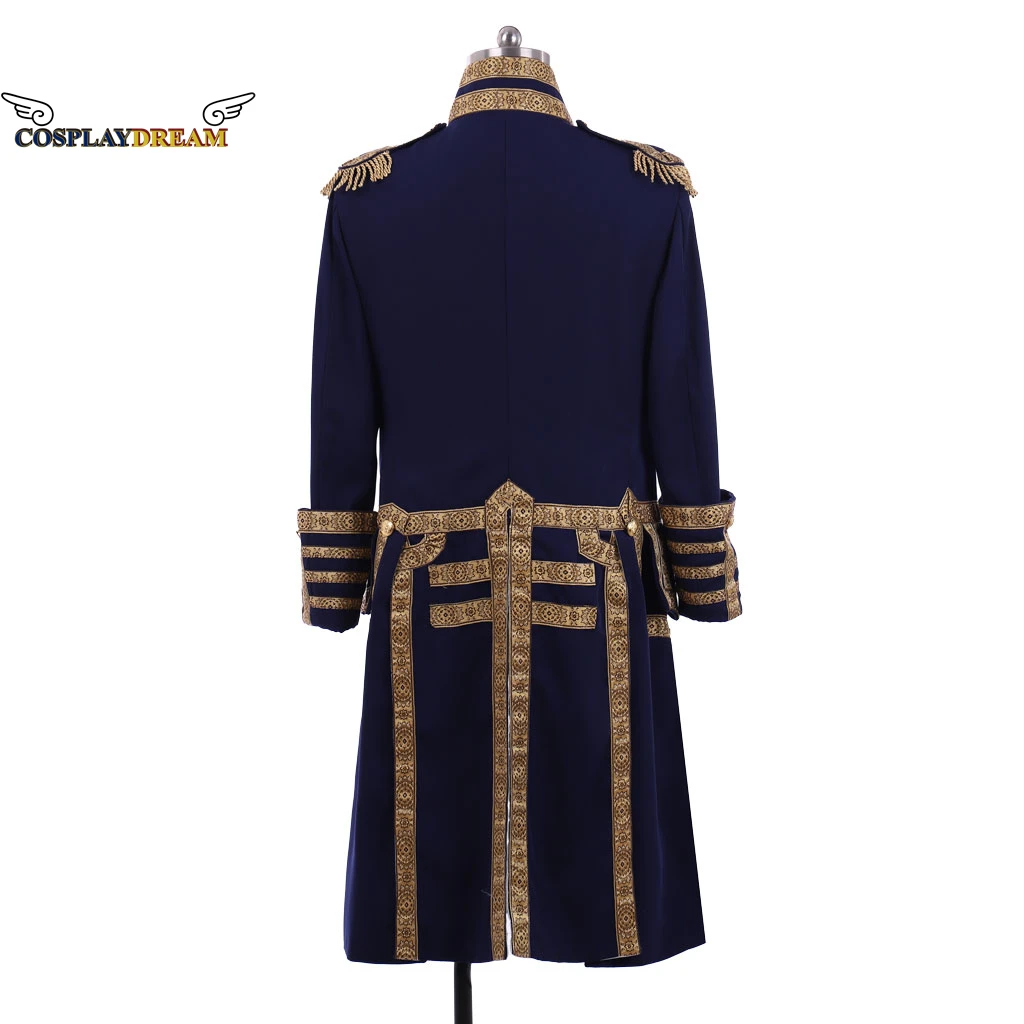 18th Century Royal Military Officer Soldier Coat Medieval Uniform Jacket Men\'s Colonial Tuxedo Hamilton Coat Cosplay Costume