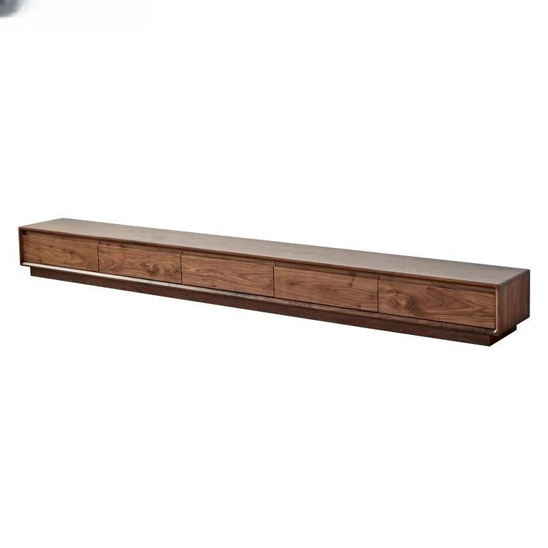 

Modern, minimalist, North American, oak, TV cabinet, small apartment