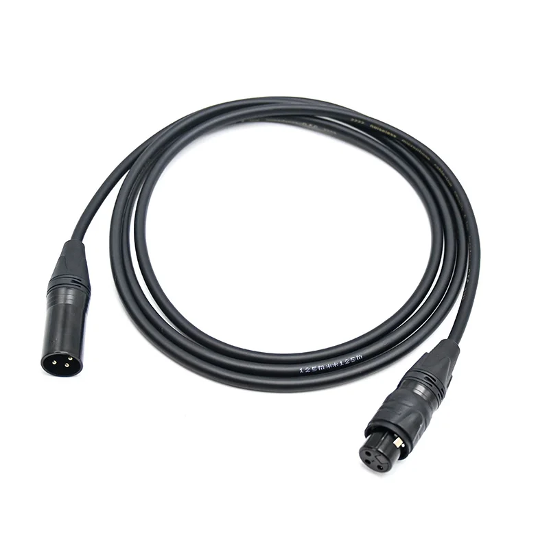 IP65 Waterproof 3 Pin DMX XLR Cable 0.3mm Outdoor Double Shielded DMX 512 Cable 1m 1.5m 2m 3m 5m 10m 20m 30m