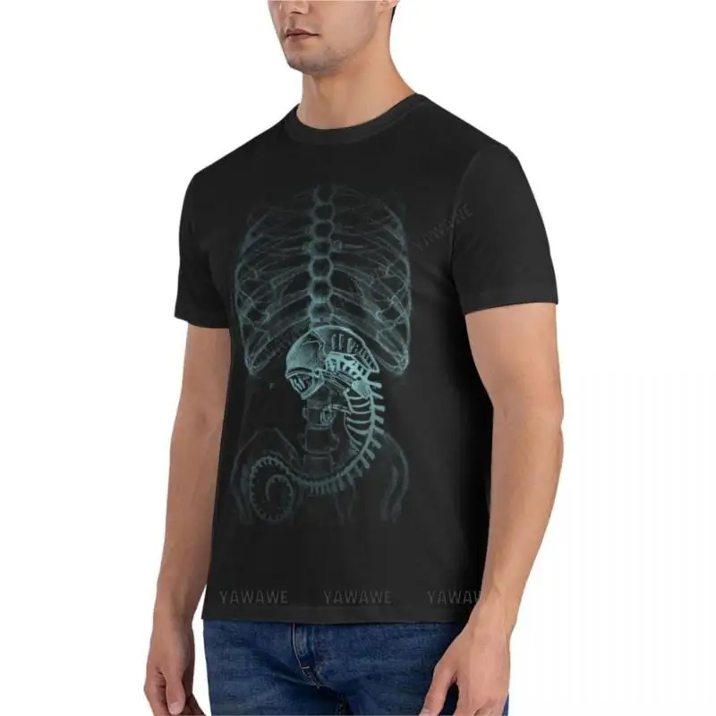 Alien Radiography, X-Ray Classic T-Shirt t shirts for men pack oversized t shirt men Short t-shirt mens tshirt 4XL 5XL