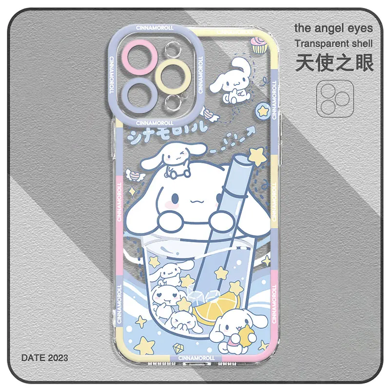 Śliczne etui Kuromi Cinnamoroll do Samsung Galaxy A34 A73 A73 A21s A53 A23 A42 A22 A72 A24 A52 A52 A13 A14 A33 A12 A32 A11 A54