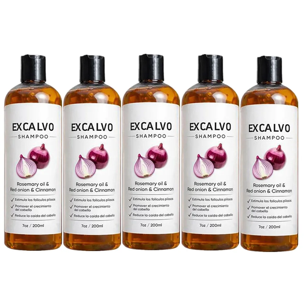 

Excalvo Rosemary & Red Onion Anti-Hair Loss Shampoo 200ml – Nourishes Follicles, Reduces Hair Fall & Strengthens Roots