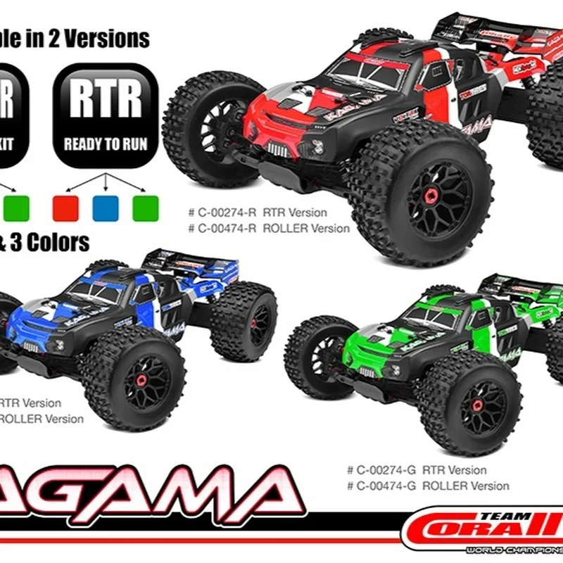 チームコラリー カガマ 6s 1/8 4WD RCカー ラジコン 電動 シミュレーション レーシングカード クライミング オフロード 車両 モデル おもちゃ ギフト