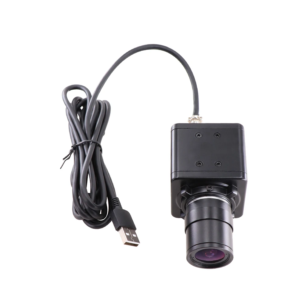 CS 2.8-12mm Varifocal 4K H.264 USB Camera 3840x2160 UVC Plug Play Webcam for Windows Linux Android Mac