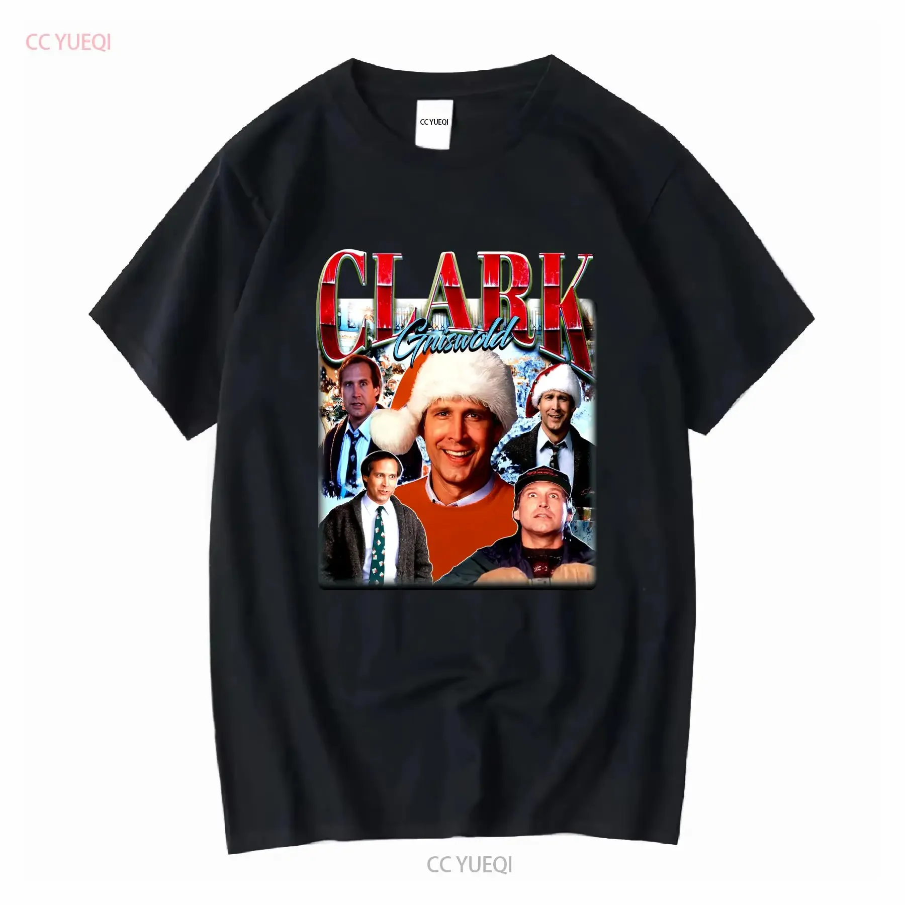 Clark Griswold T Shirt Sweater Family long or short sleeves vintage Washed Slightly Casual Soft graphic Versatile fashion