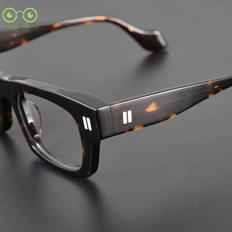 일본 심플 트렌디 두꺼운 보드 남녀 프레임 틈새 레트로 안경 프레임 남녀 패션 캐주얼 프레임