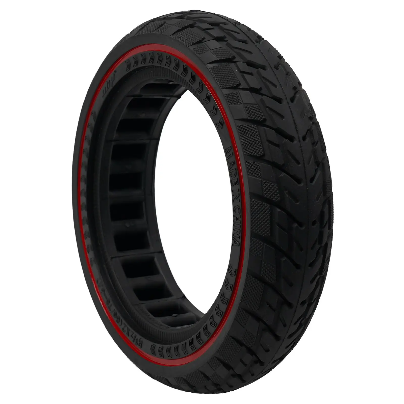 سكوتر كهربائي أجزاء الإطارات الصلبة استبدال الطرق لايحتاج نموذج 50/75-6.1 الوزن 720 جرام مواد عالية الجودة #4