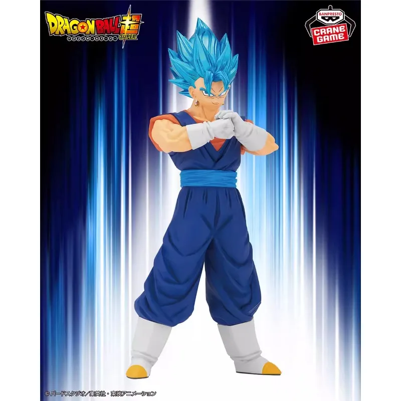 Original BANPRESTO Dragon Ball Super BLOOD OF SAIYANS Specialxix Vegetto PVC Anime Action Figures Model Collection Toy Gift