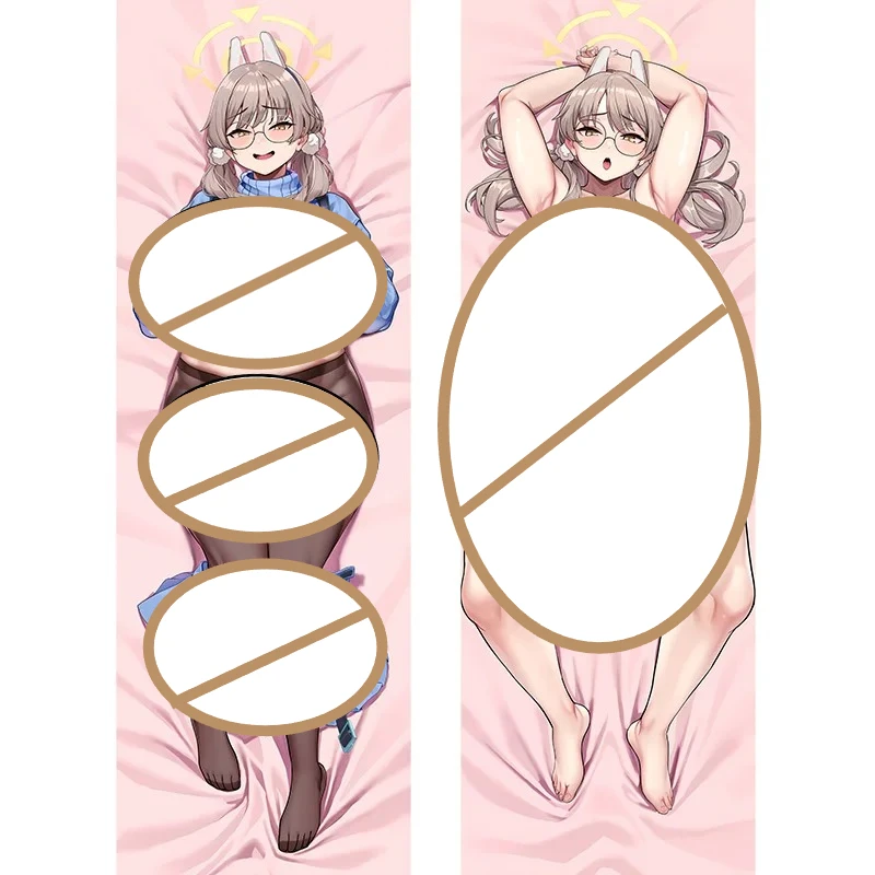 Anime Blue Archive - Poszewka na poduszkę typu body pillow z motywem Kazekura Moe Hing, malowana przez...