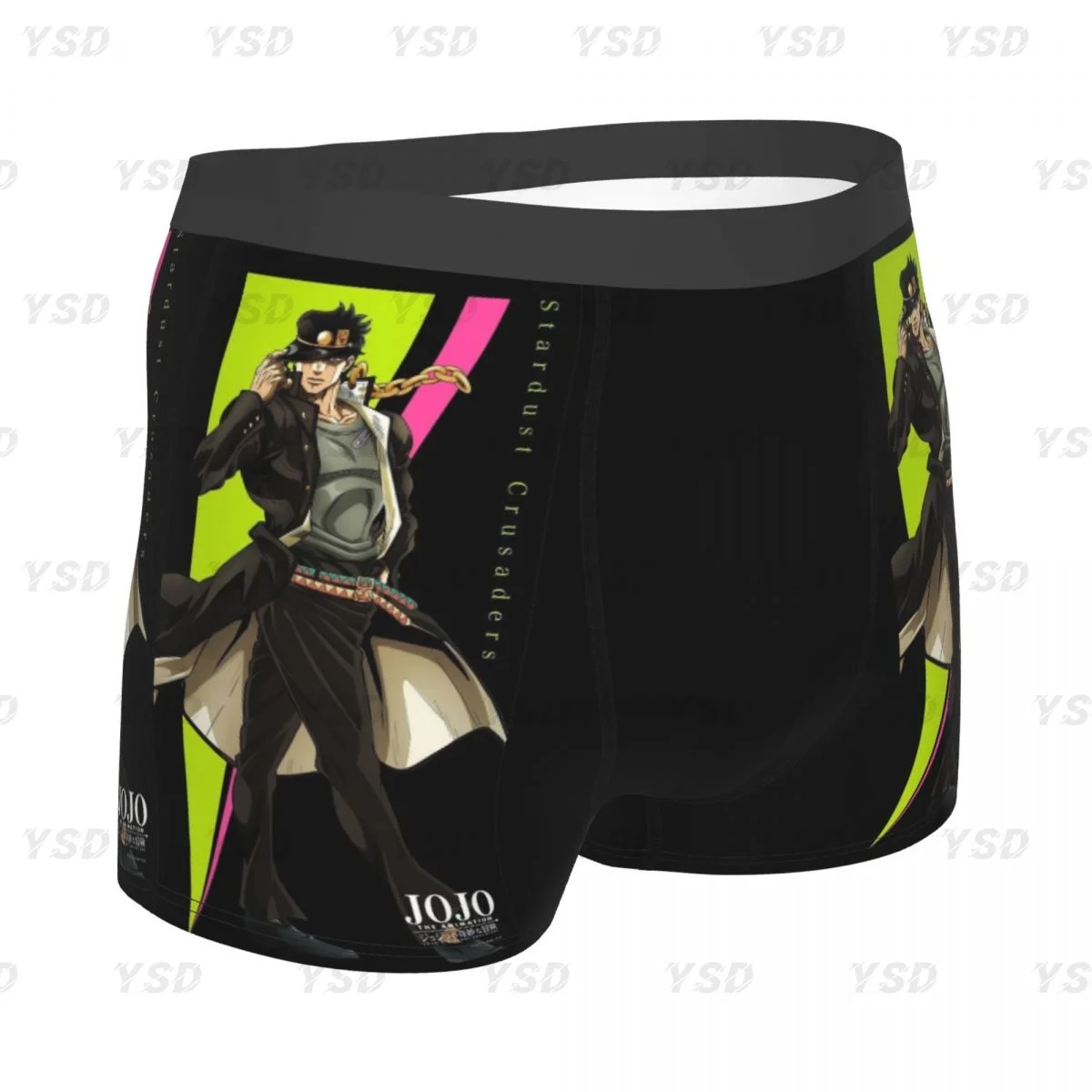 Jojo Bizarre Adventure Man\'scosy Boxer Briefs,3D printing Underwear, Highly Breathable High Quality Gift Idea