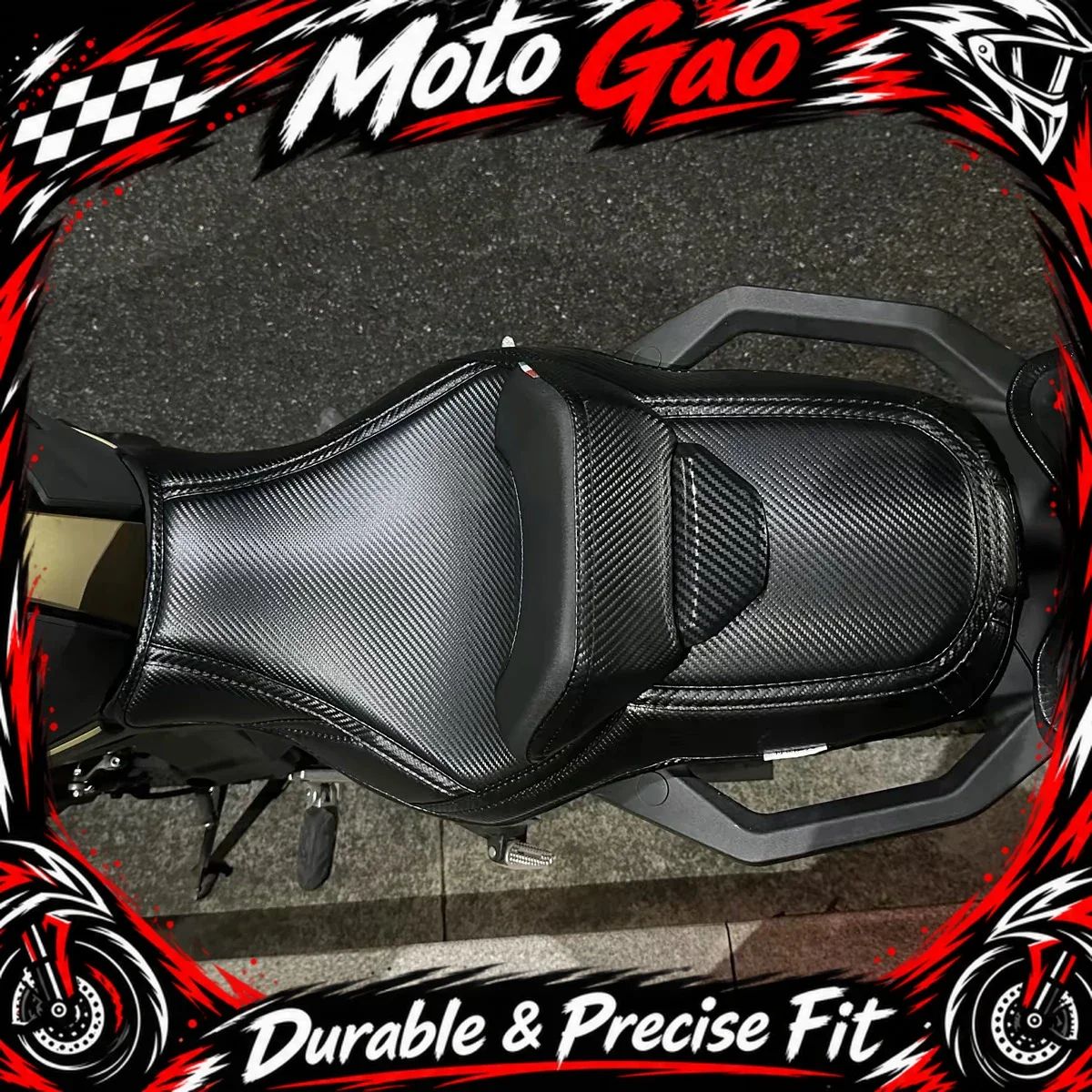【Precise Fit】Motorcycle Seat Cushion Cover Lumbar Support Backrest accessories Fit For ZONTES 703T 2026