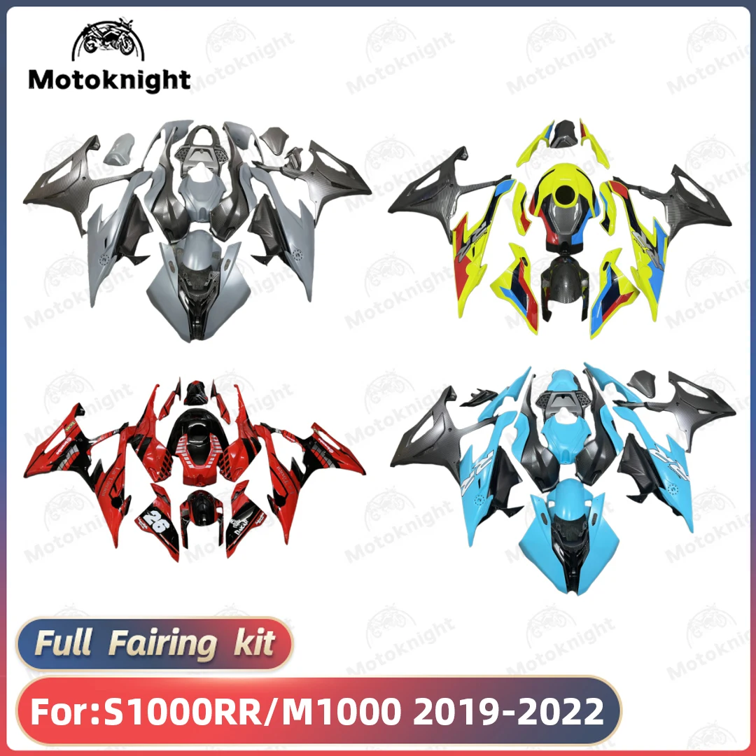 New ABS Motorcycle full fairing Kit Fit For BMW S1000RR S1000 M1000 2019 2020 2021 2022 Custom Fairings Kits Bodywork Shell