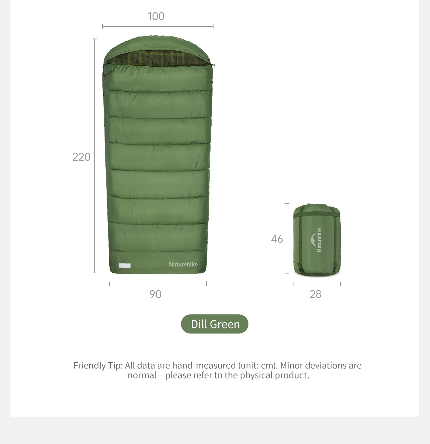 Naturehike 2026 Neuer Schlafsack mit Kapuze, große Seitenöffnungen, faltbar, doppellagig, warm, 4-Jahreszeiten-Camping-Schlafsack – Detail 15